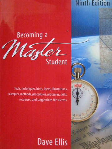 (image for) Becoming A Master Student 9th Edition (P) by Dave Ellis