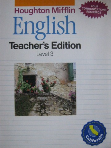 (image for) HM English 3 TE (CA)(TE)(Spiral) by Haley-James & Stewig