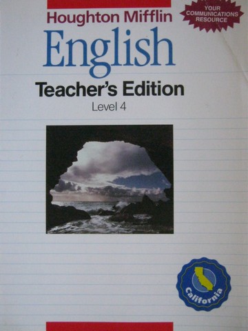 (image for) HM English 4 TE (CA)(TE)(Spiral) by Haley-James & Stewig