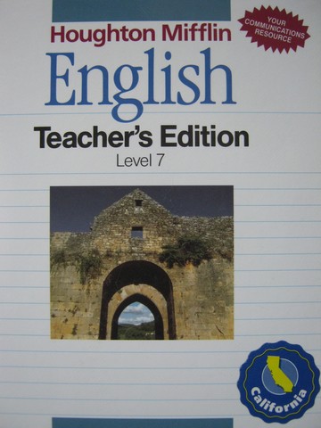(image for) HM English 7 TE (CA)(TE)(H) by Haley-James & Stewig