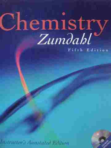 (image for) Chemistry 5th Edition IAE (TE)(H) by Zumdahl & Zumdahl