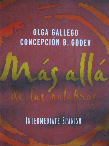 (image for) Mas alla de las palabras Intermediate Spanish (P) by Gallego,