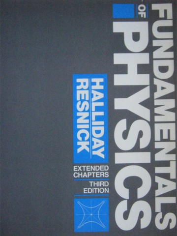 (image for) Fundamentals of Physics Extended Chapters 43-49 3rd Edition (P)