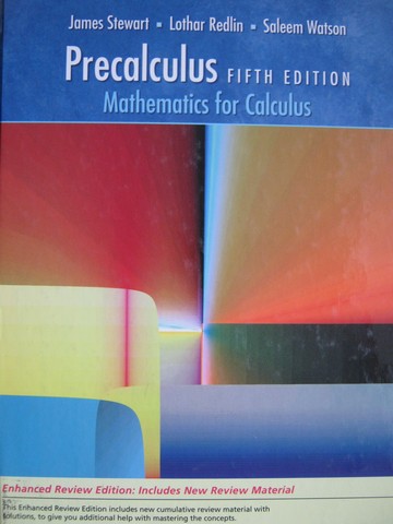 (image for) Precalculus Mathematics for Calculus 5th Edition (H) by Stewart,