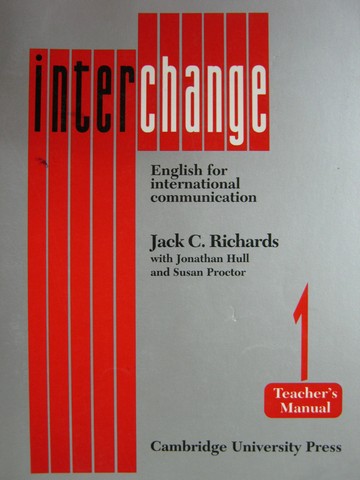 (image for) Interchange English for International Communication 1 TM (TE)(P)