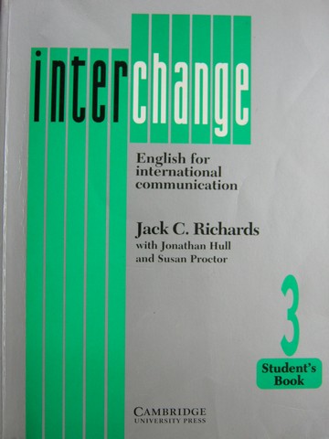 (image for) Interchange 3 Student's Book (P) by Richards, Hull, & Proctor