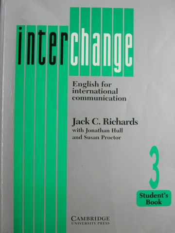 (image for) Interchange 3 Student's Book (P) by Richards, Hull, & Proctor