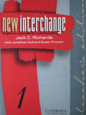 (image for) New Interchange 1 TE (TE)(Wiro) by Richards, Hull, & Proctor