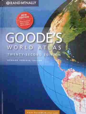 (image for) Goode's World Atlas 22nd Edition (H) by Howard Veregin