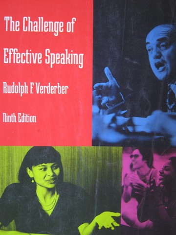 (image for) Challenge of Effective Speaking 9th Edition (P) by Verderber