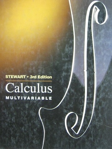 (image for) Multivariable Calculus 3rd Edition (H) by James Stewart