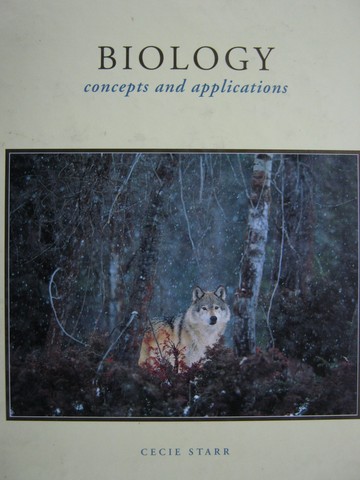 (image for) Biology Concepts & Applications 3rd Edition (H) by Cecie Starr