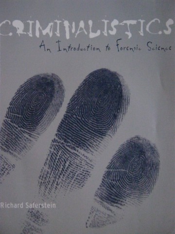 (image for) Criminalistics An Introduction to Forensic Science 8e (P)