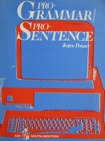 (image for) Pro-Grammar / Pro-Sentence (P) by Joyce Power