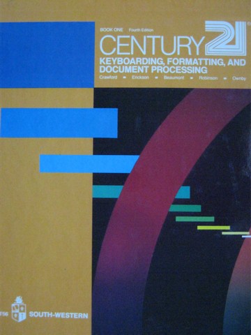 (image for) Century 21 Keyboarding Formatting 4th Edition Book 1 (H)