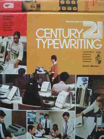 (image for) Century 21 Typewriting 2e Complete Course (H) by Lessenberry,