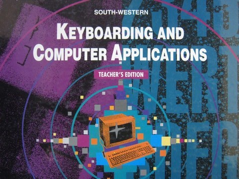 (image for) Keyboarding & Computer Applications TE (TE)(Spiral) by Robinson,