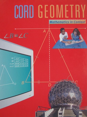 (image for) Cord Geometry Mathematics in Context (H) by Crawford