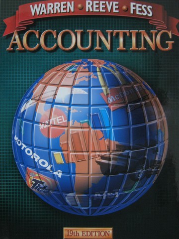 (image for) Accounting 19th Edition (H) by Warren, Reeve, & Fess