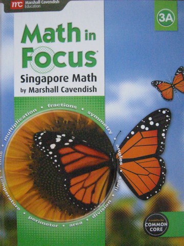 (image for) Math in Focus 3A Common Core (H) by Kheong, Ramakrishnan, & Choo