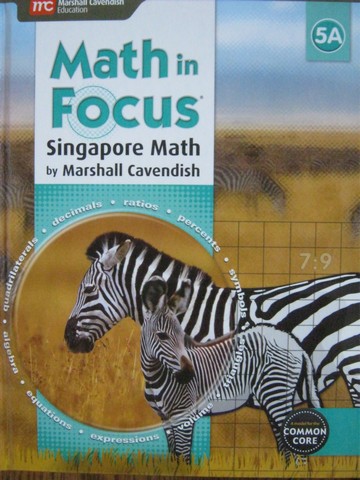 (image for) Math in Focus 5A Common Core (H) by Kheong, Ramakrishnan, & Soon