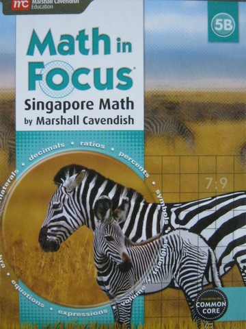 (image for) Math in Focus 5B Common Core (H) by Kheong, Ramakrishnan, & Soon