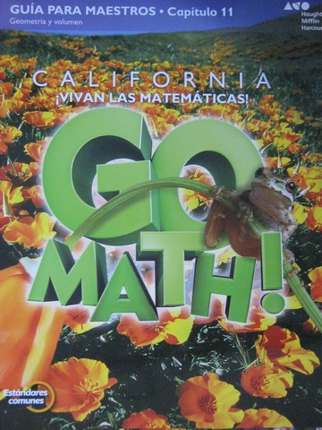 (image for) California Go Math! 5 Estandares comunes TE Capitulo 11 (CA)(P)