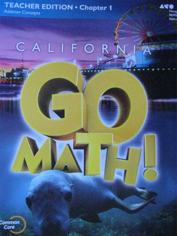 (image for) California Go Math! 1 Common Core TE Chapter 1 (CA)(TE)(P)