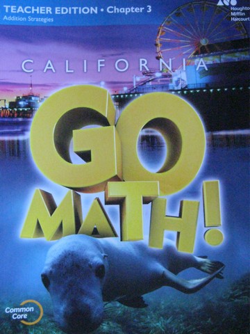 (image for) California Go Math! 1 Common Core TE Chapter 3 (CA)(TE)(P)