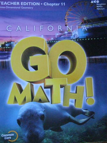 (image for) California Go Math! 1 Common Core TE Chapter 11 (CA)(TE)(P) - Click Image to Close