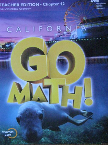 (image for) California Go Math! 1 Common Core TE Chapter 12 (CA)(TE)(P)