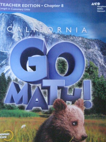 (image for) California Go Math! 2 Common Core TE Chapter 8 (CA)(TE)(P)