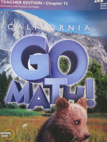 (image for) California Go Math! 2 Common Core TE Chapter 11 (CA)(TE)(P)