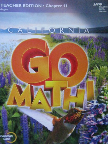 (image for) California Go Math! 4 Common Core TE Chapter 11 (CA)(TE)(P)