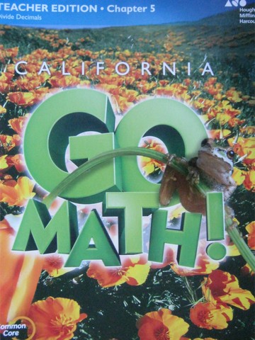 (image for) California Go Math! 5 Common Core TE Chapter 5 (CA)(TE)(P) - Click Image to Close