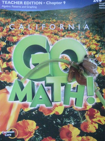 (image for) California Go Math! 5 Common Core TE Chapter 9 (CA)(TE)(P) - Click Image to Close