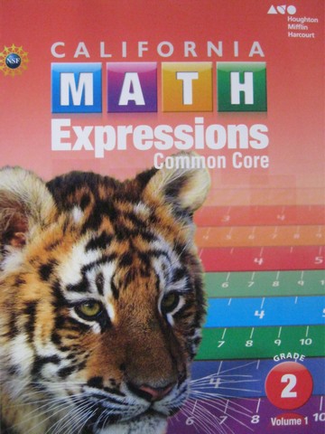 (image for) California Math Expressions Common Core 2 Volume 1 (CA)(P)