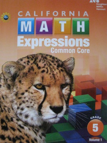(image for) California Math Expressions Common Core 5 Volume 1 (CA)(P)