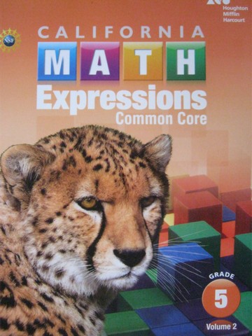 (image for) California Math Expressions Common Core 5 Volume 2 (CA)(P)