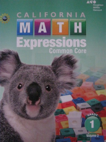 (image for) California Math Expressions Common Core 1 Volume 2 (CA)(P)