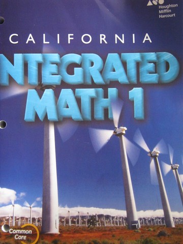 (image for) California Integrated Math 1 Common Core (CA)(P) by Burger, - Click Image to Close