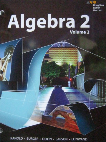 (image for) Algebra 2 Volume 2 (P) by Kanold, Burger, Dixon, Larson, - Click Image to Close