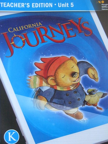 (image for) Journeys K.5 TE (CA)(TE)(Spiral) by Anderson, Hougen, Jago,
