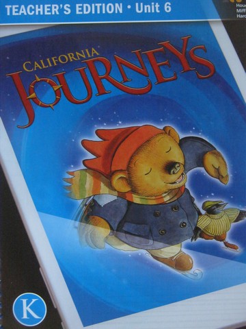 (image for) Journeys K.6 TE (CA)(TE)(Spiral) by Anderson, Hougen, Jago,