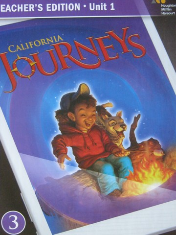 (image for) Journeys 3.1 TE (CA)(TE)(Spiral) by Anderson, Hougen, Jago,