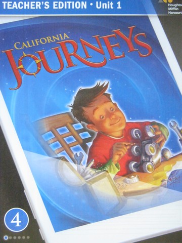(image for) Journeys 4.1 TE (CA)(TE)(Spiral) by Anderson, Hougen, Jago,