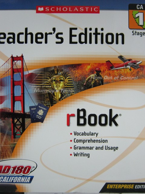 (image for) Read 180 Stage A Enterprise Edition rBook TE (CA)(TE)(Spiral)