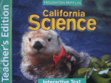 (image for) California Science 1 Interactive Text TE (CA)(TE)(P)