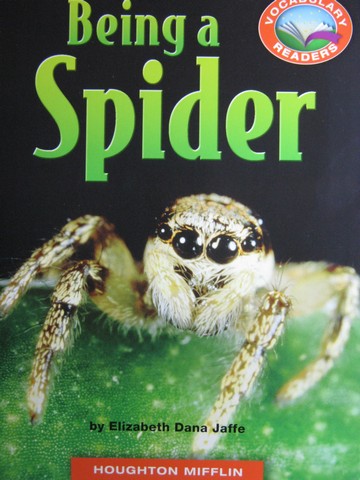 (image for) Vocabulary Readers 2 Being a Spider (P) by Elizabeth Dana Jaffe