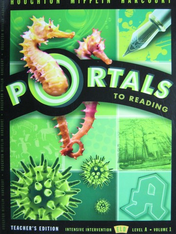 (image for) Portals to Reading A ELD TE Volume 1 (TE)(Spiral) by Labov.